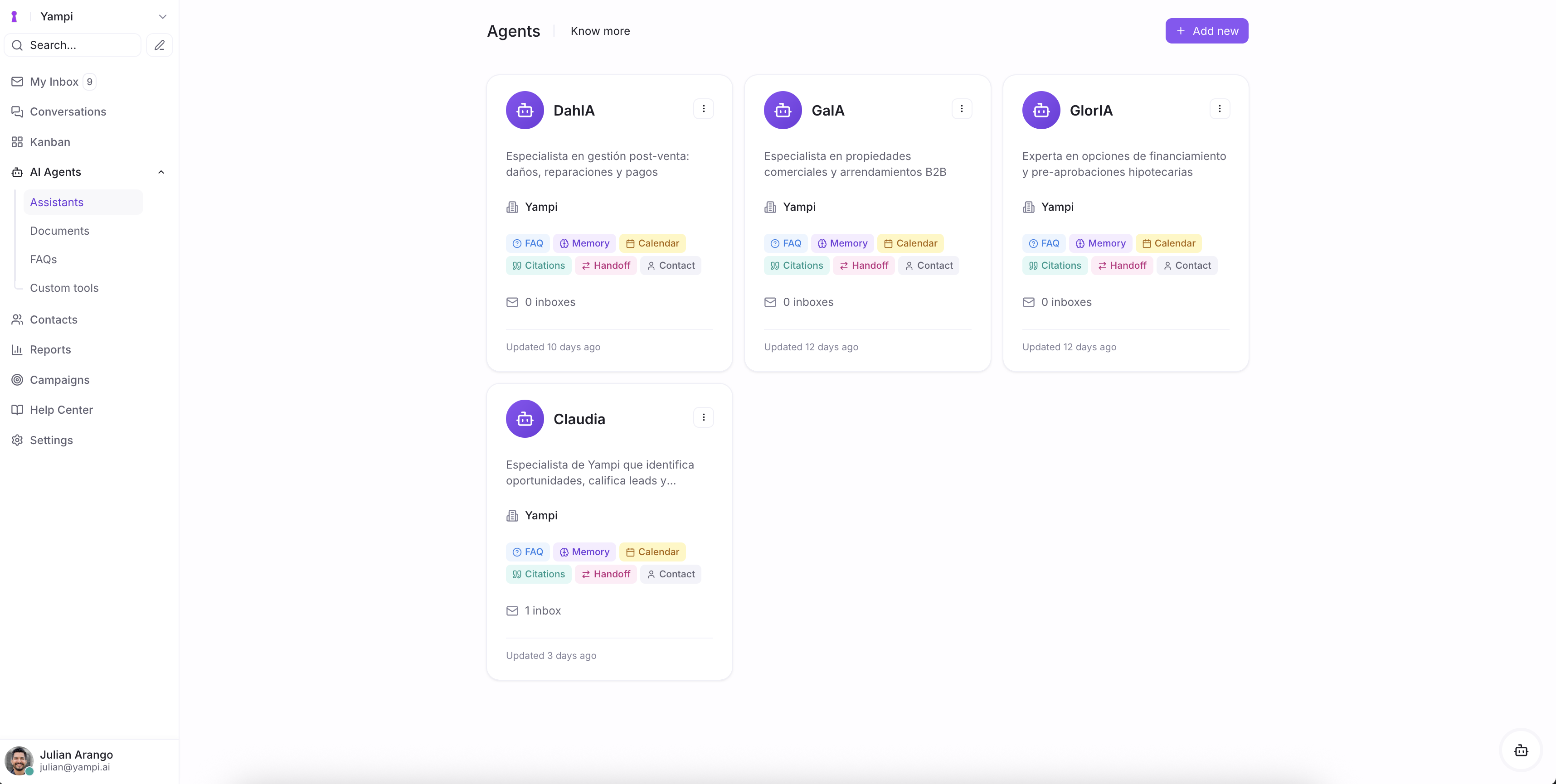 Dashboard preview